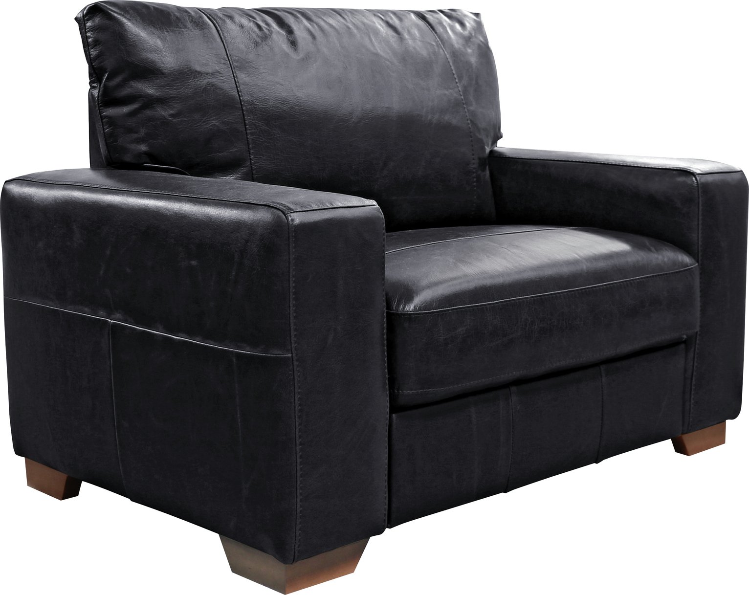 Argos Home Eton Leather Cuddle Chair Reviews