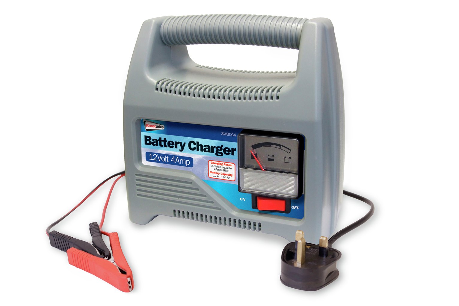 Streetwize 4amp 12V Automatic Battery Charger. review