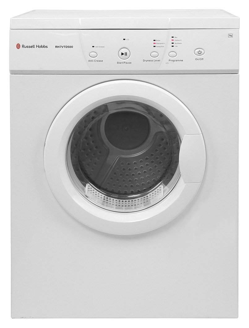 Russell Hobbs RH7VTD500 7KG Vented Tumble Dryer - White