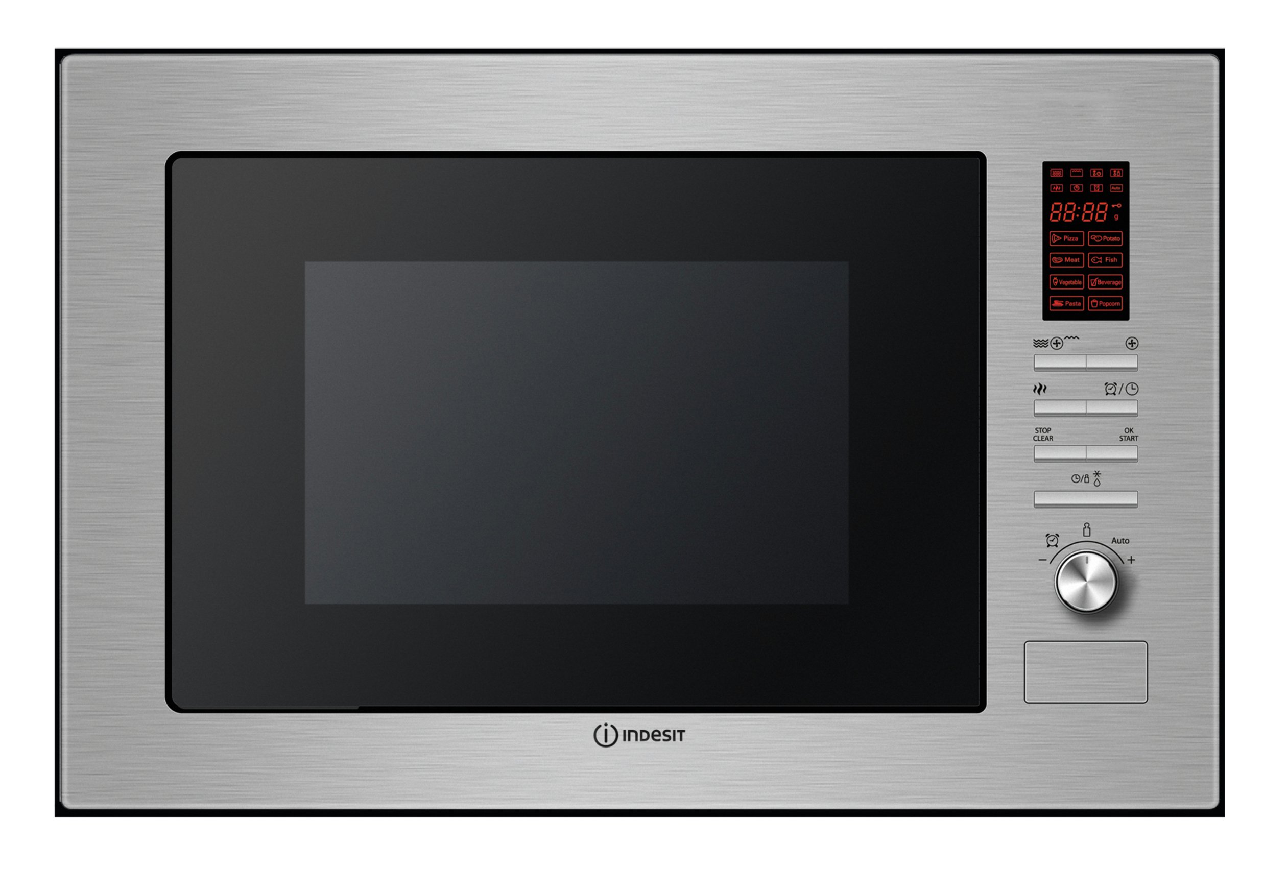 Indesit MWI222.1X Integrated Microwave - Stainless Steel