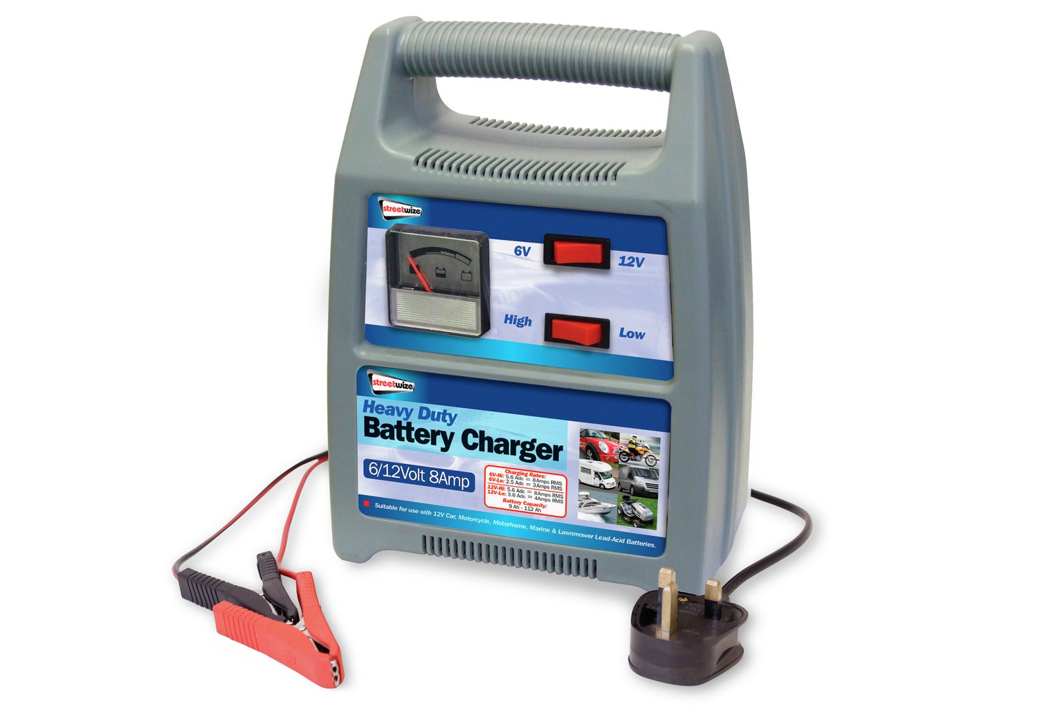 Streetwize 8amp 12V Automatic Battery Charger. review