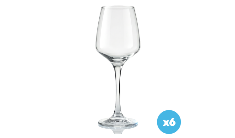 Argon Tableware Tallo Red Wine Glasses -  Pack of 6