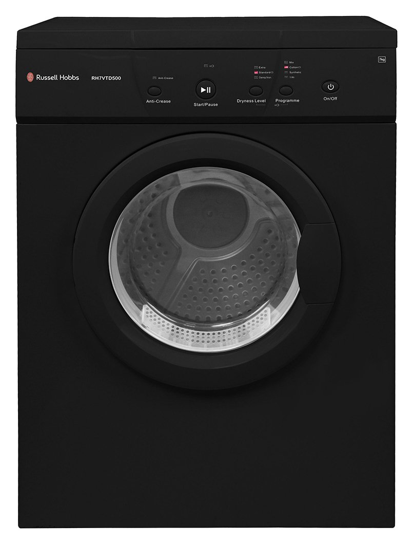 Russell Hobbs RH7VTD500B 7KG Vented Tumble Dryer - Black