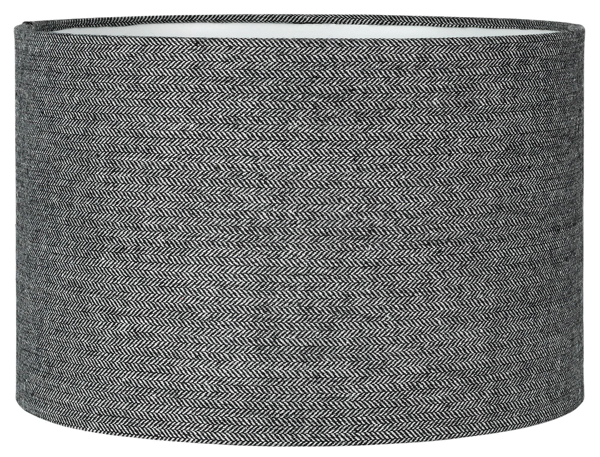 Argos Home Larkhall Textured Shade - Black and Grey