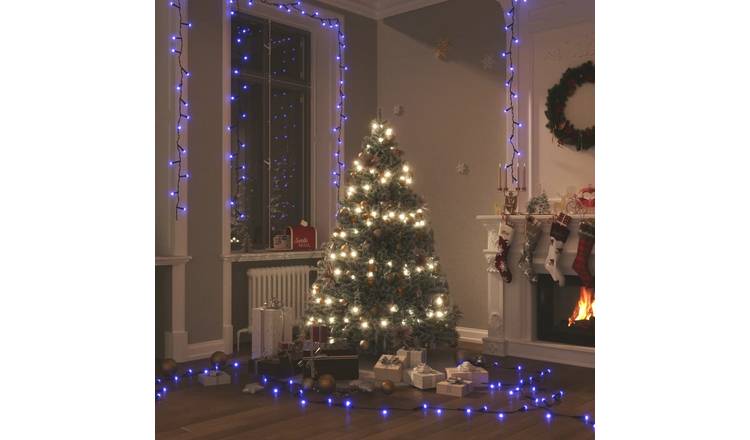 Walplus Polypropylene LED String with 150 LEDs - Blue - 1500 cm