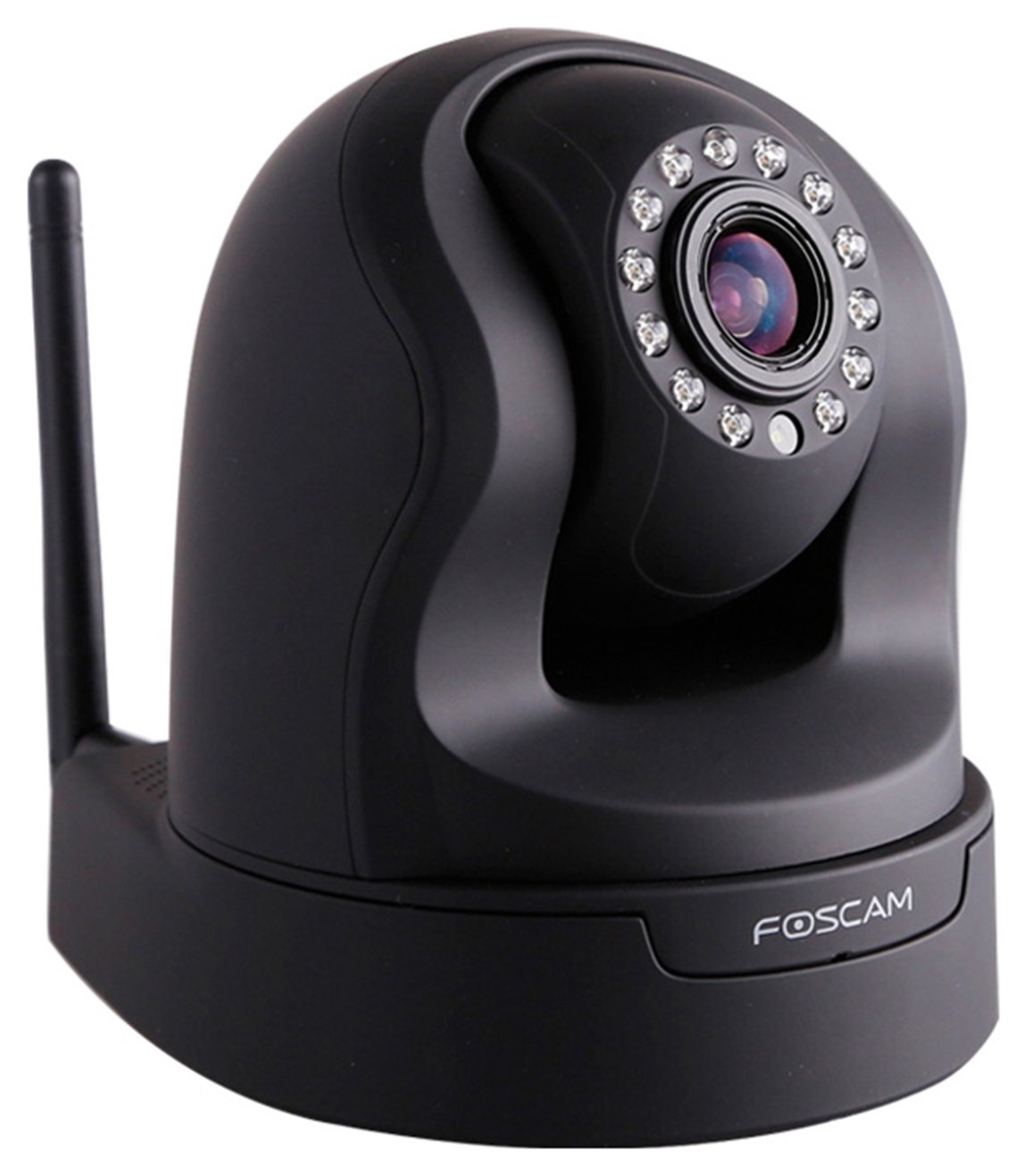 Foscam FI9826P 960P HD PTZ Wireless CCTV IP Camera - Black