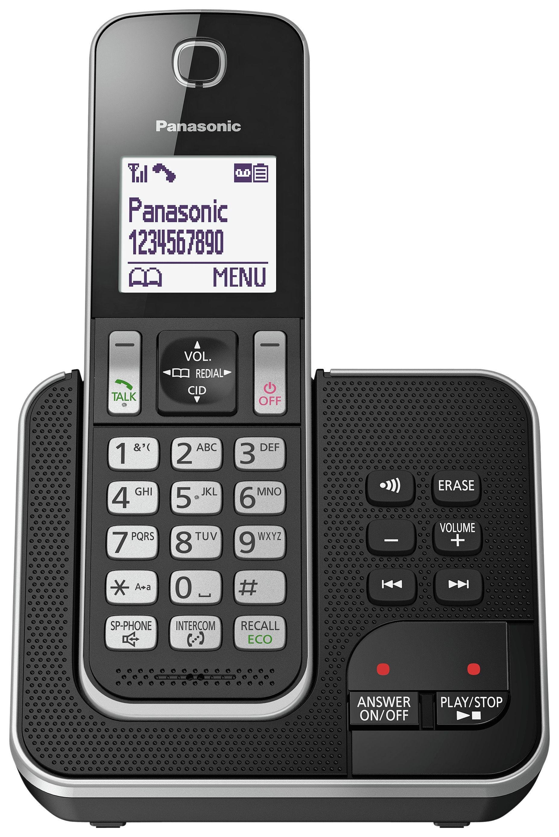 Panasonic KXTGD320 Cordless Telephone with Answer M/c-Single