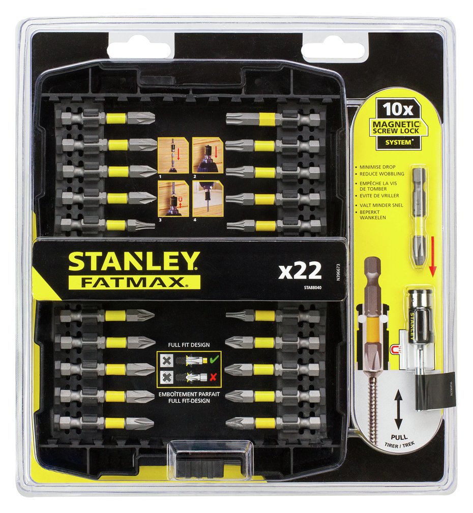 Stanley Fatmax 22 Piece Screw Lock Screwdriver Set