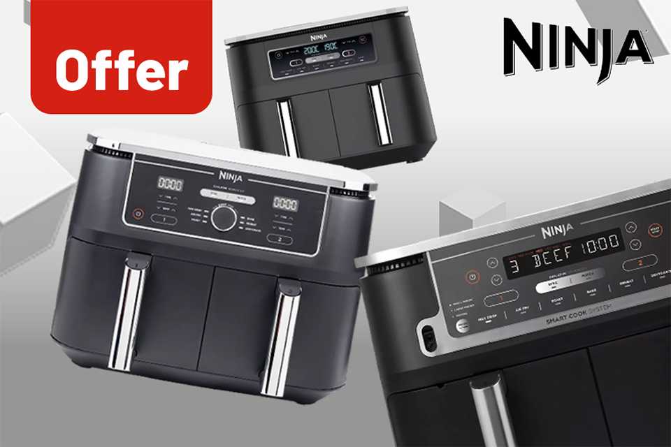 Offer. Ninja Air Fryers from £139. Get cooking with our lowest ever prices.