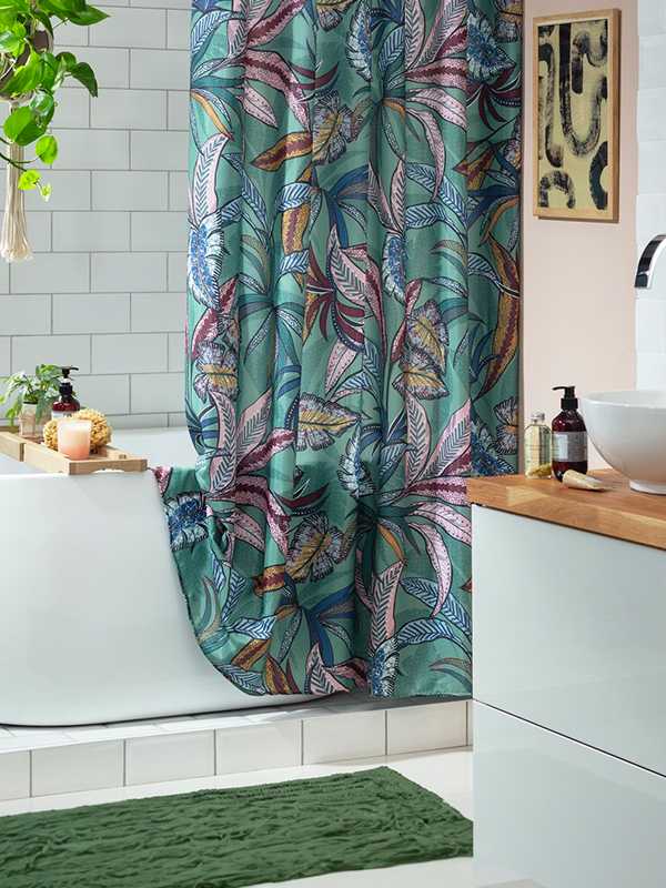 Shower curtain refresh. Now made from 100% Recycled Polyester.