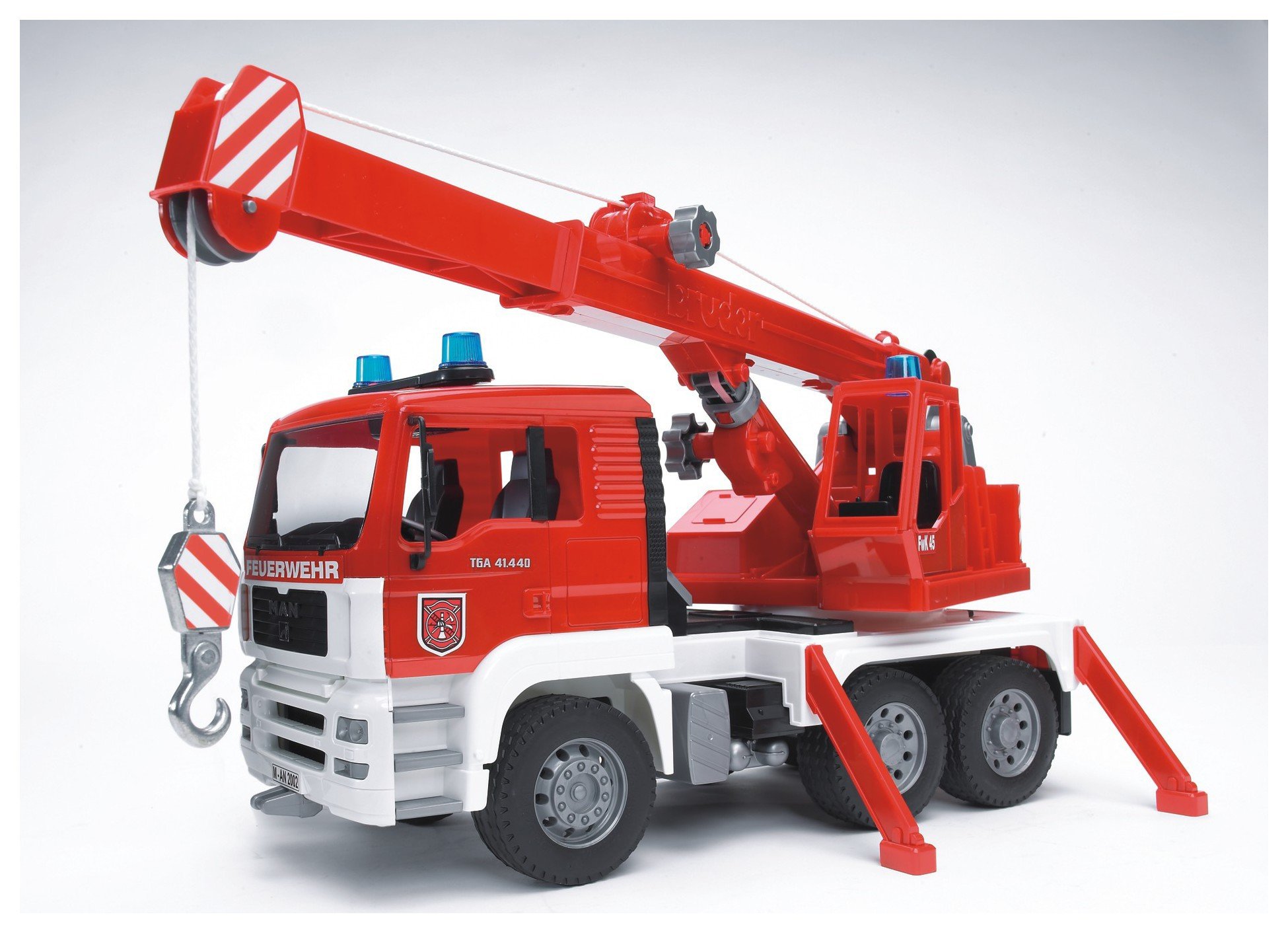 bruder fire brigade figure set