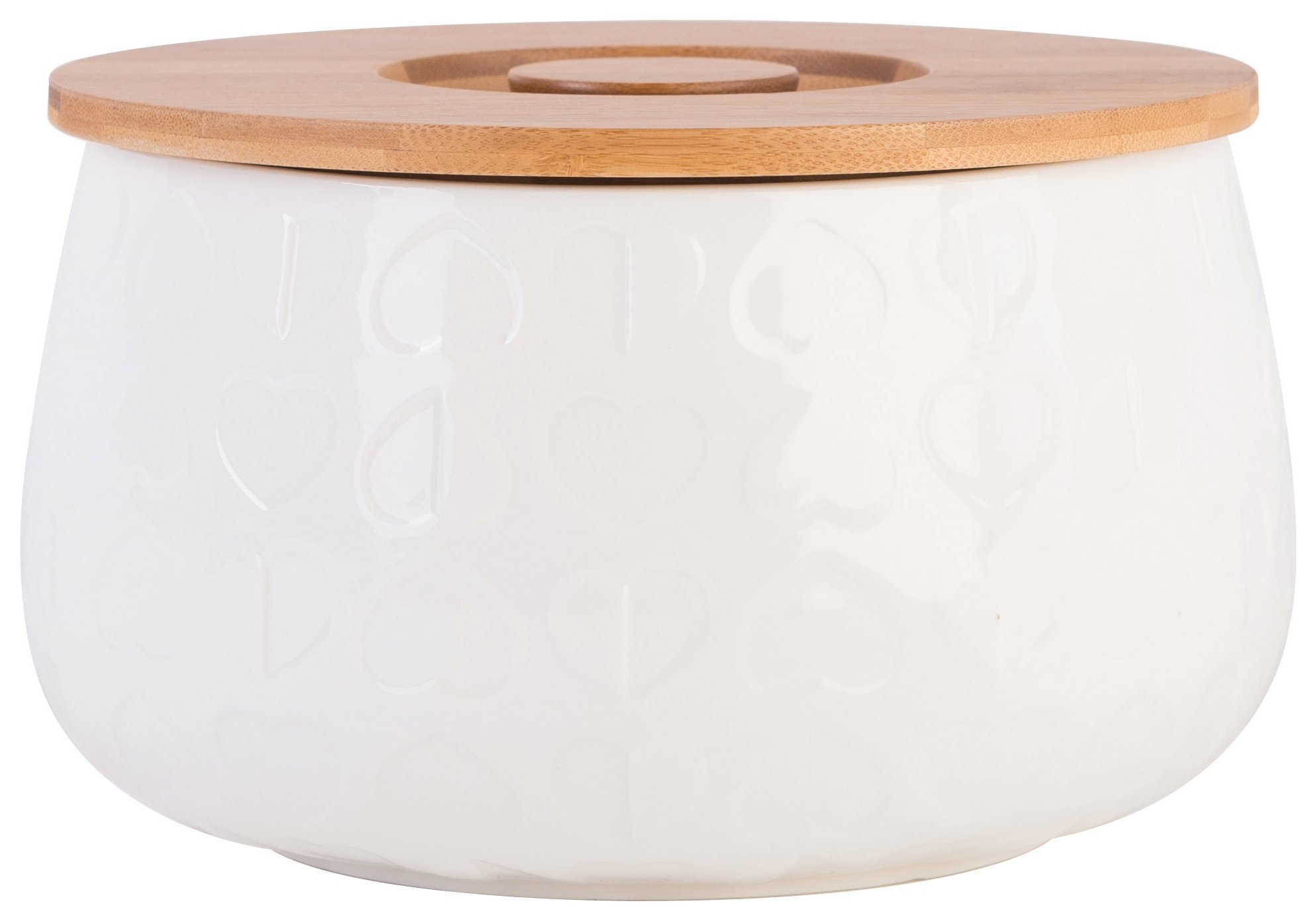 Beau and Elliot Confetti White Biscuit Jar