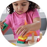 Wooden toys for kids.