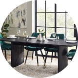 Julian Bowen Louis Extending 4-6 Seater Dining Table.