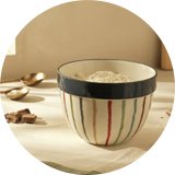 Habitat Ceramic Mixing Bowl.