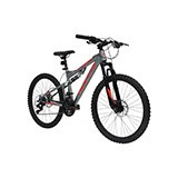 Huffy Marker 24 inch Mens Mountain Bike - Gunmetal Grey.