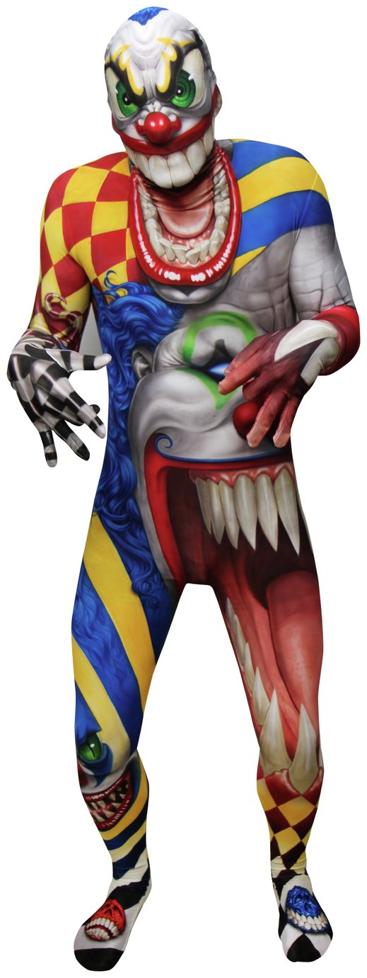 Monster Collection Scary Clown Morphsuit - Large