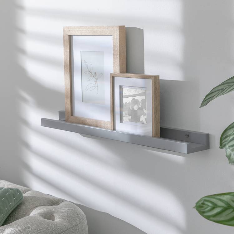 Habitat Jak 60cm Picture Rail - Grey 0