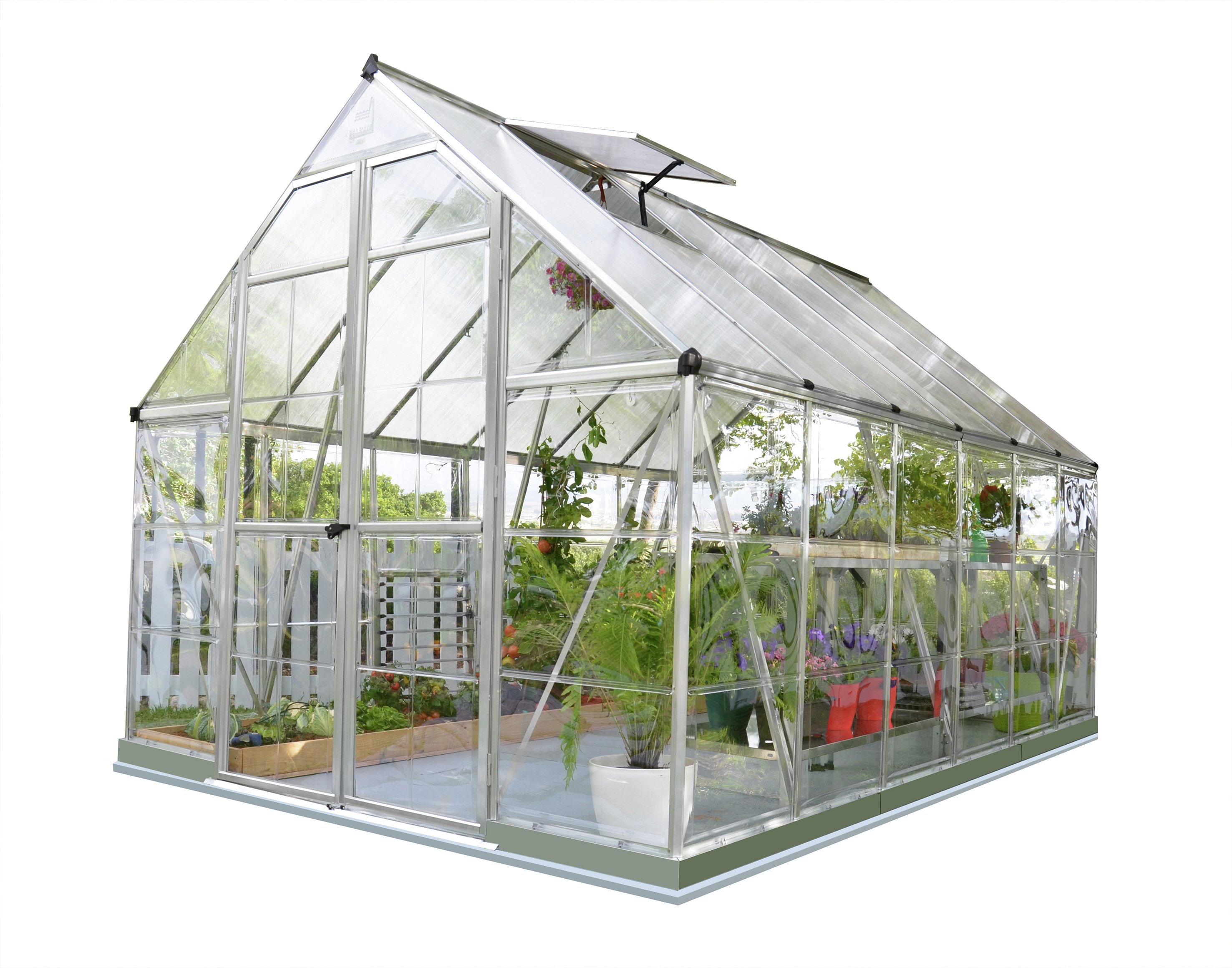 Palram Balance Silver Greenhouse - 8x12ft