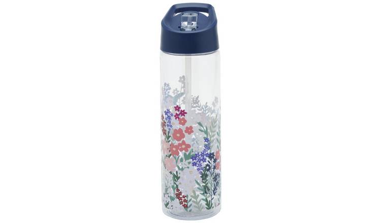 Smash Winter Floral Sipper Water Bottle - 700ml