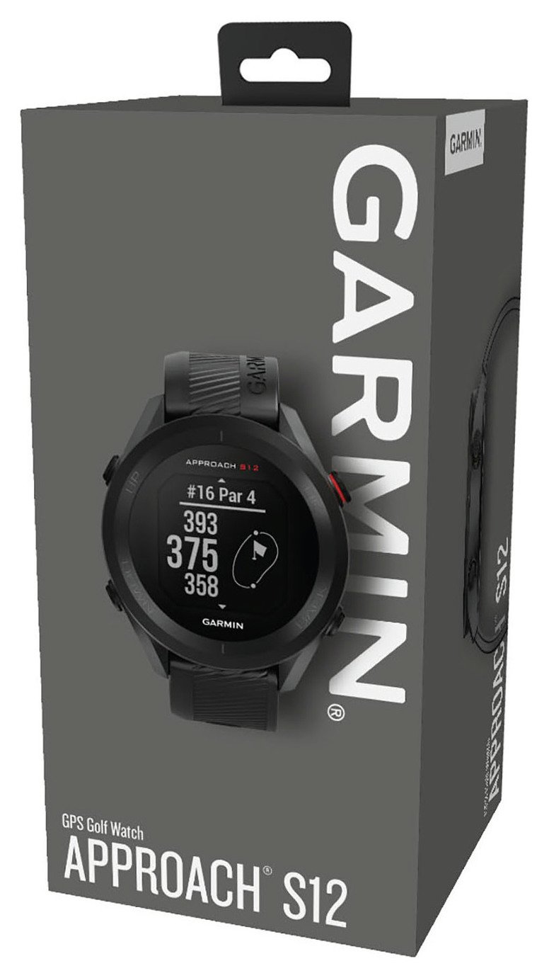 Buy Garmin Approach S12 33mm Smart Watch - Black | Fitness and
