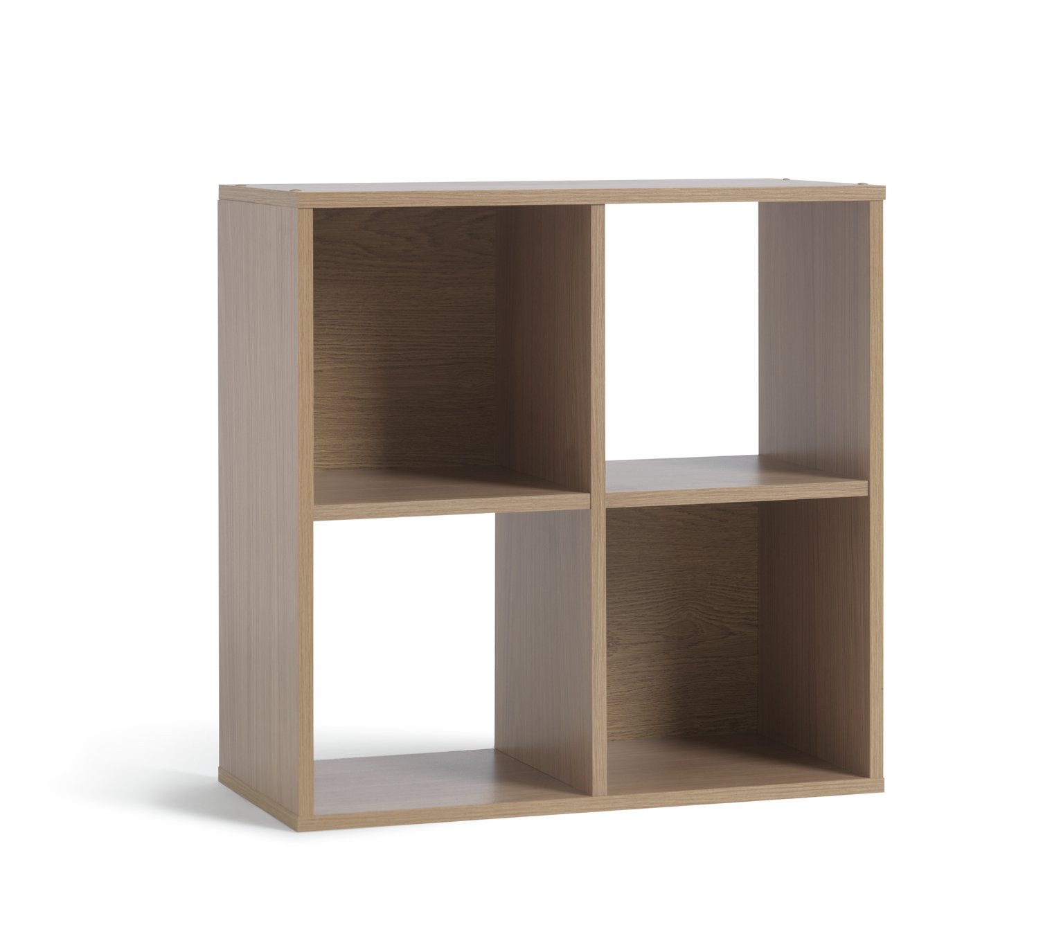 Habitat Squares 4 Cube Storage Unit - Oak Effect