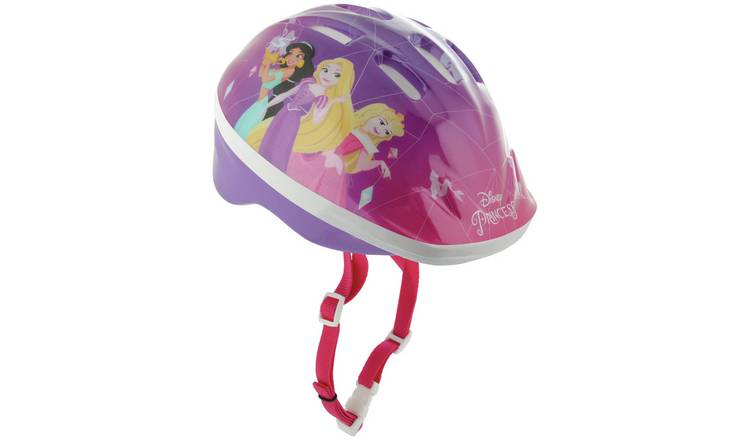 Buy Disney Princess Bike Kids Helmet 48 52cm Bike helmets and safety pads Argos