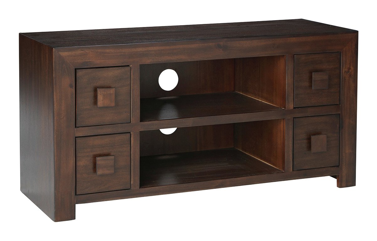 Argos Home Jaipur 4 Drawer TV Unit - Acacia