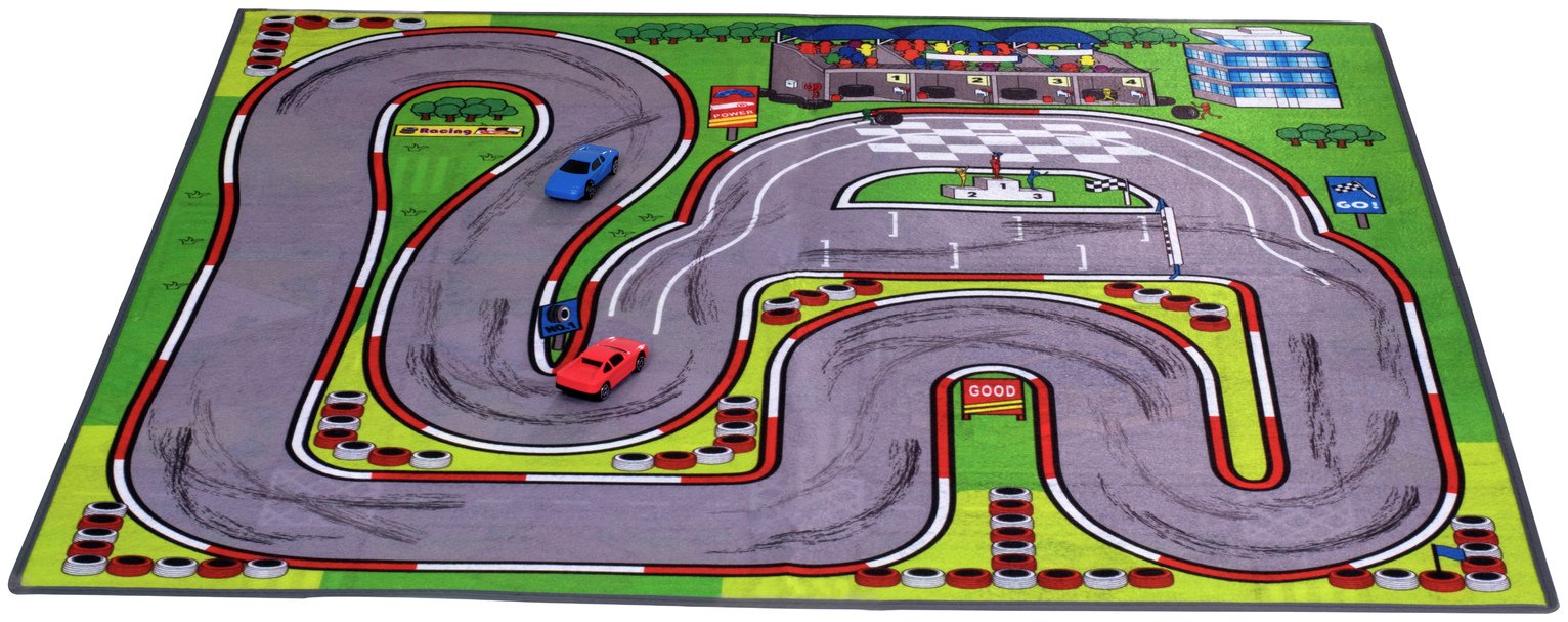 Chad Valley Double Sided Playmat and Cars