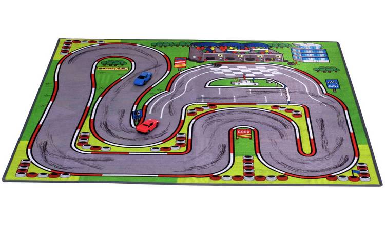 Plastic toy car mat deals