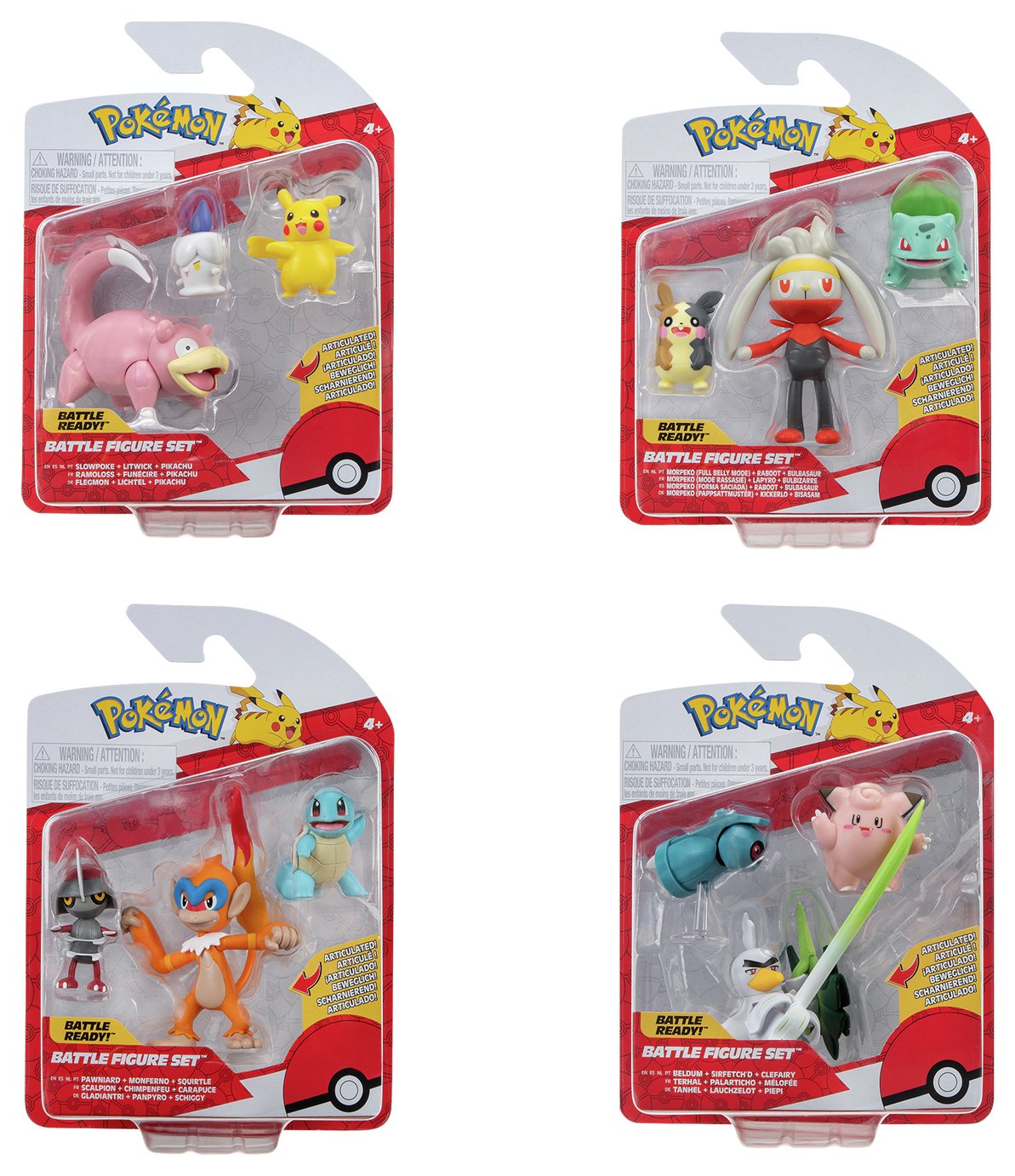 Pokemon Pokémon Battle Figure Set Assortment