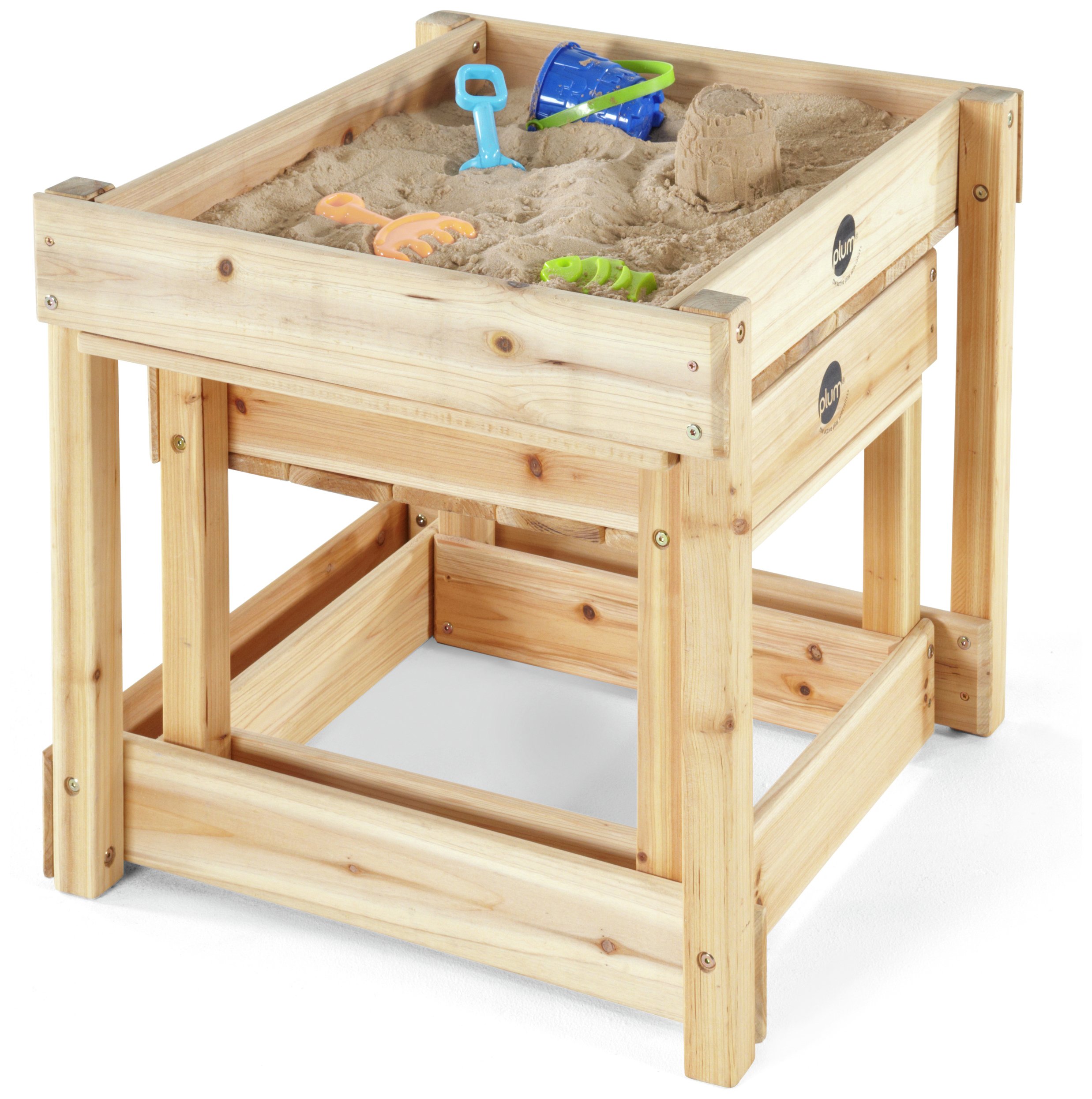 Plum Sandy Bay Wooden Sand Pit and Water Table. Review