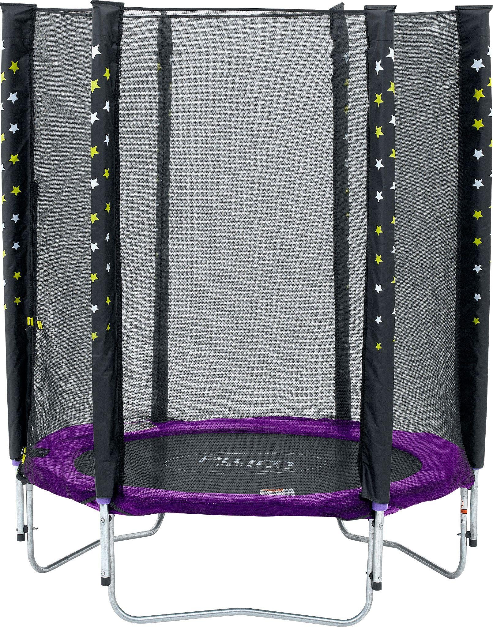 Plum Stardust Junior Trampoline with Enclosure