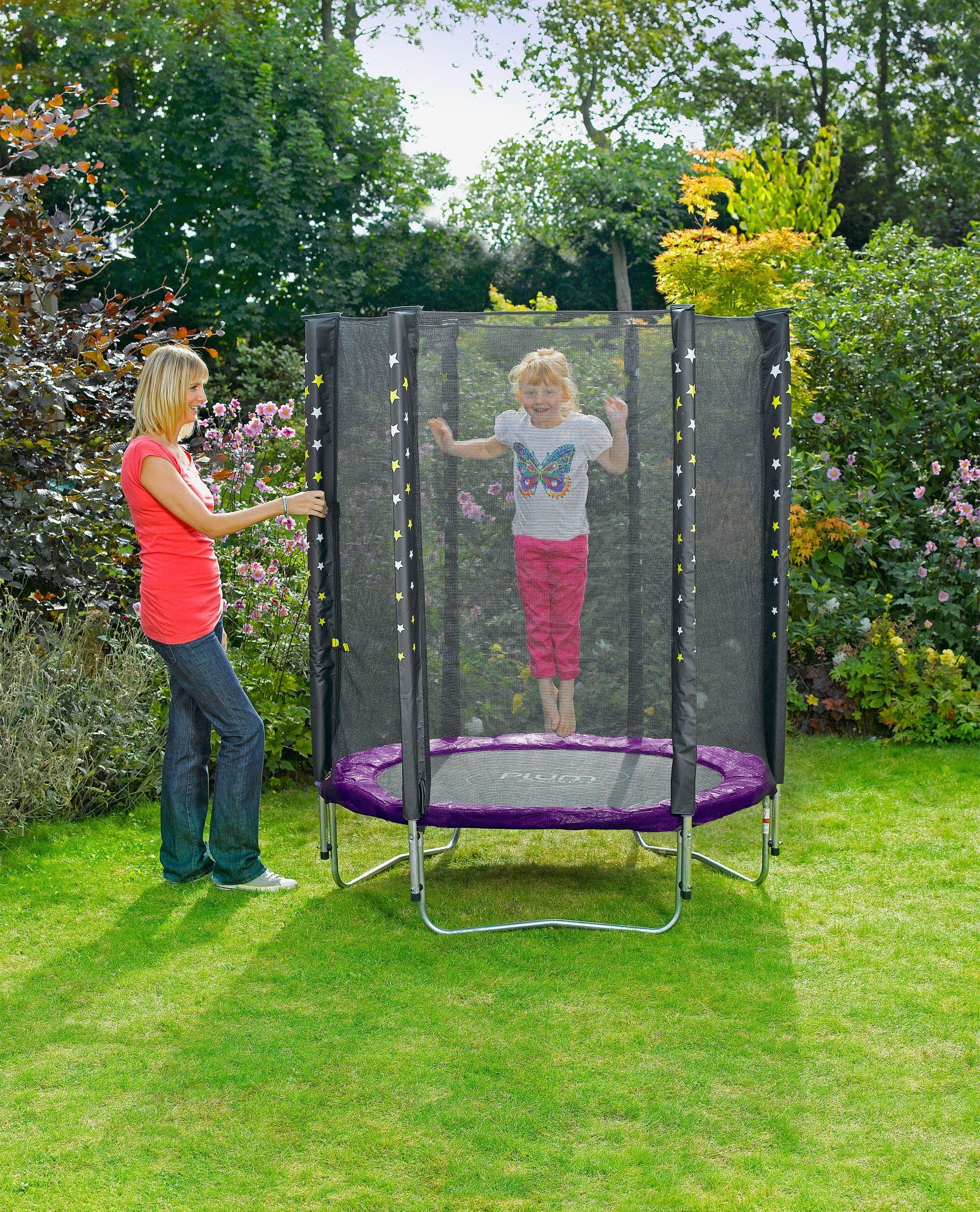 Plum Stardust Junior Trampoline with Enclosure Review