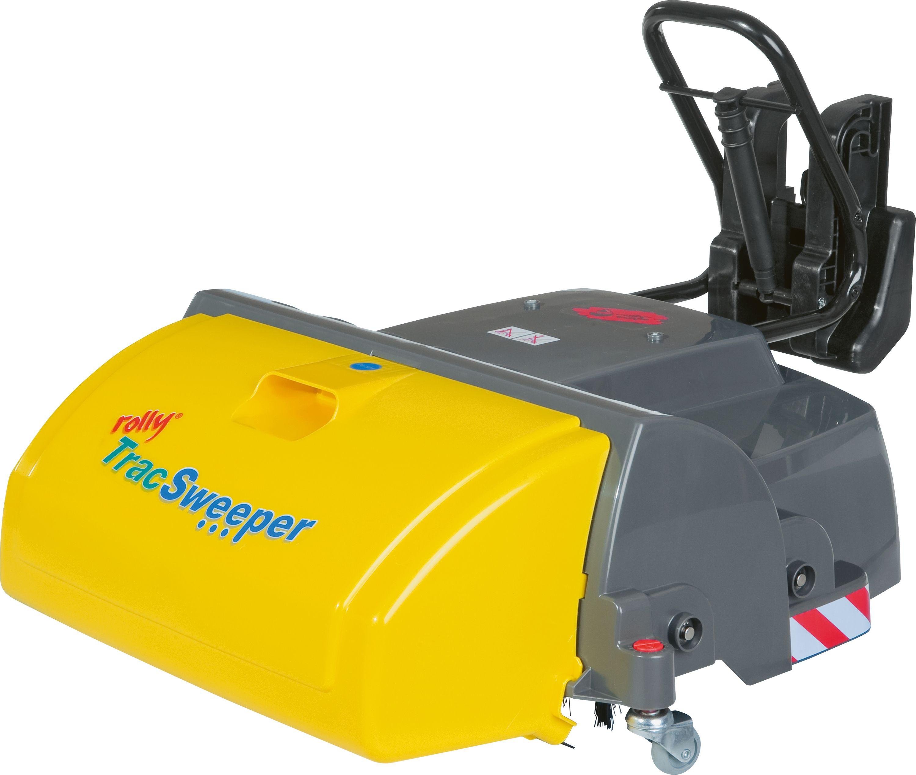 Child's Tractor Mounted Road Sweeper. Review