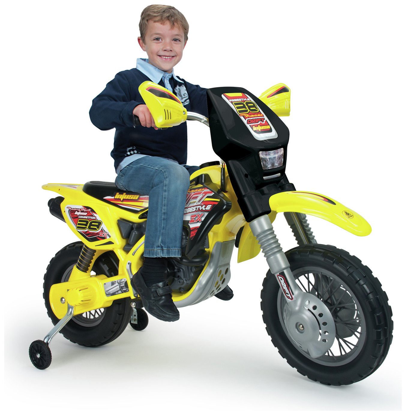 Injusa Moto X Scrambler 12 Volt Child's Motorbike