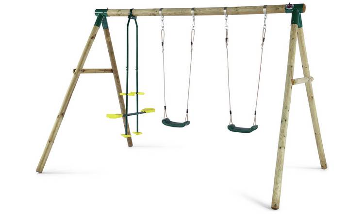 Argos garden best sale swing set