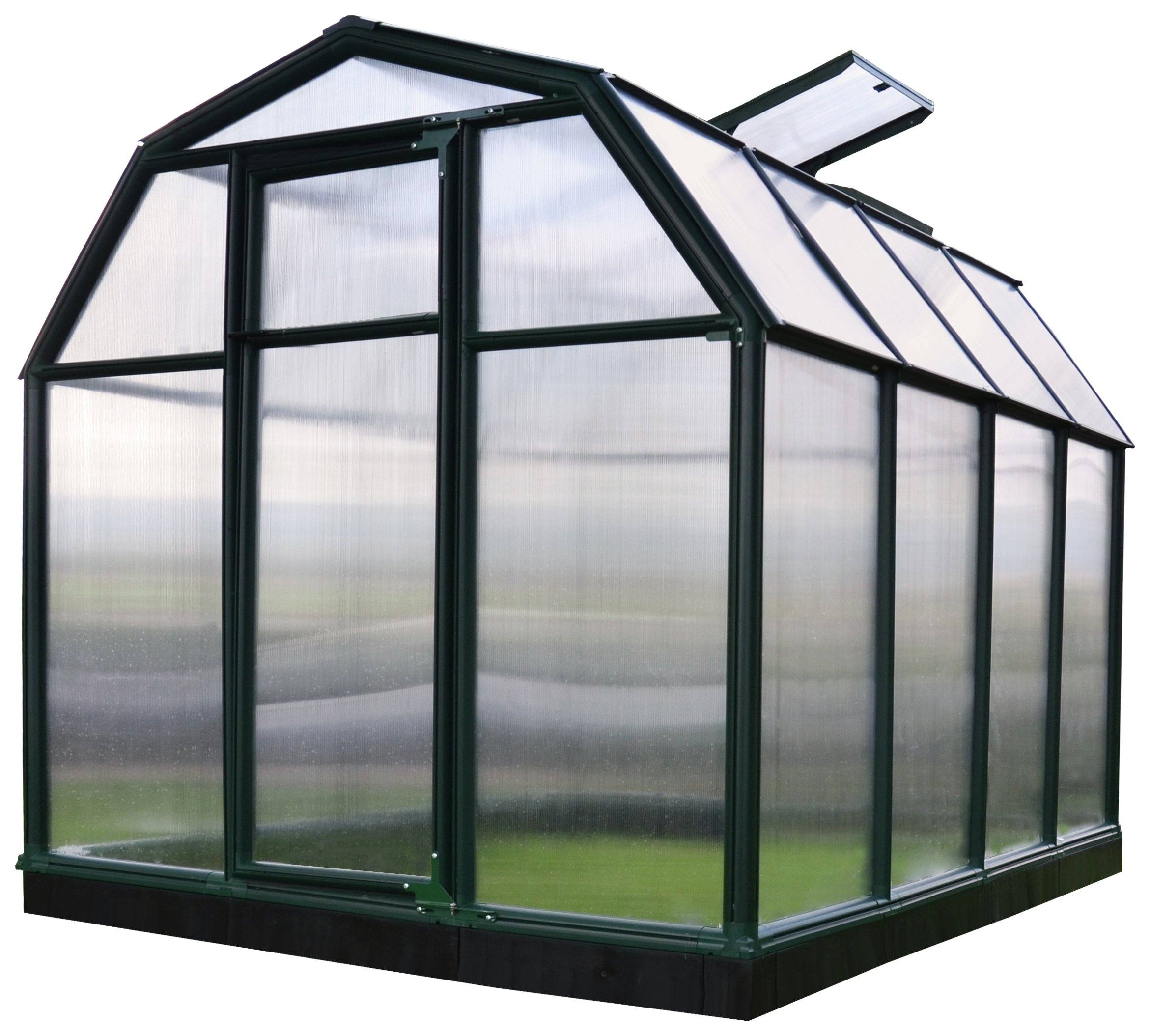 Palram Rion Eco Green Greenhouse - 6 x 8ft