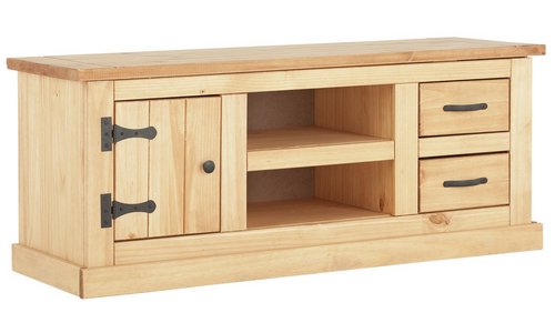 Argos Home San Diego Solid Pine TV Unit with 2 Drawers in Dominican Republic at DOP 994061 Rating 4