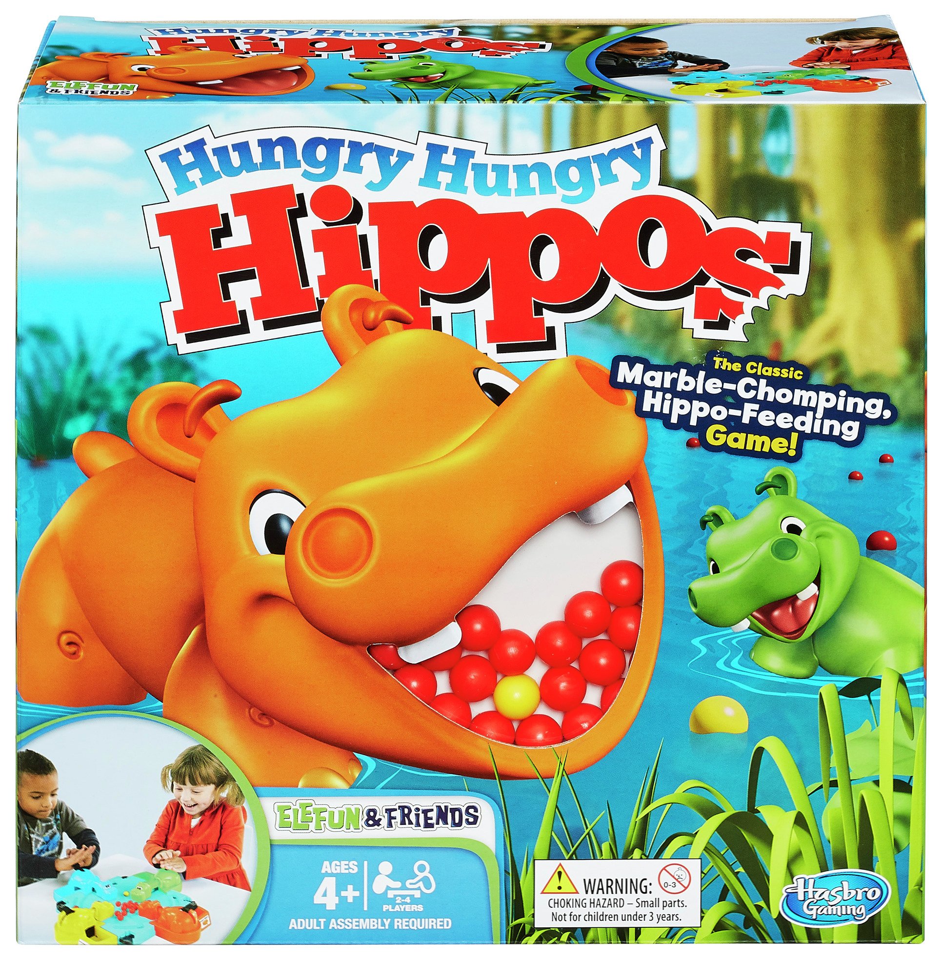 Elefun And Friends Hungry Hungry Hippos Board Game From Hasbro Reviews