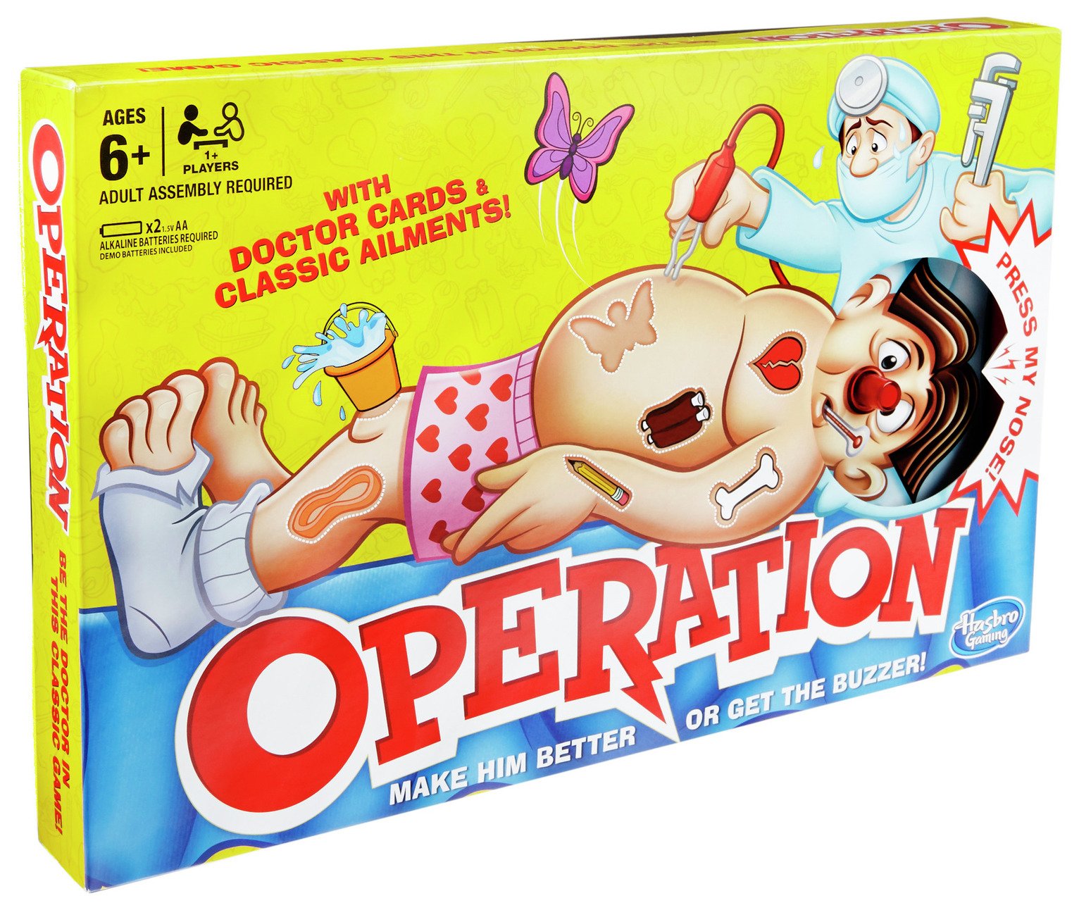 Classic Operation Game from Hasbro Gaming Reviews Updated February 2024