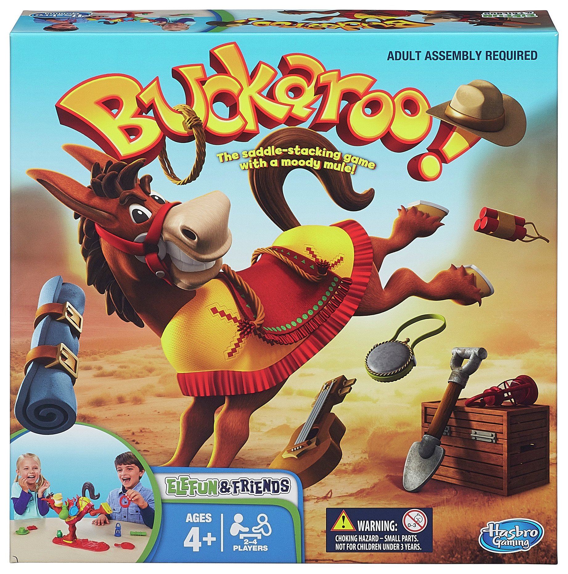 Elefun & Friends Buckaroo Game from Hasbro Gaming Review