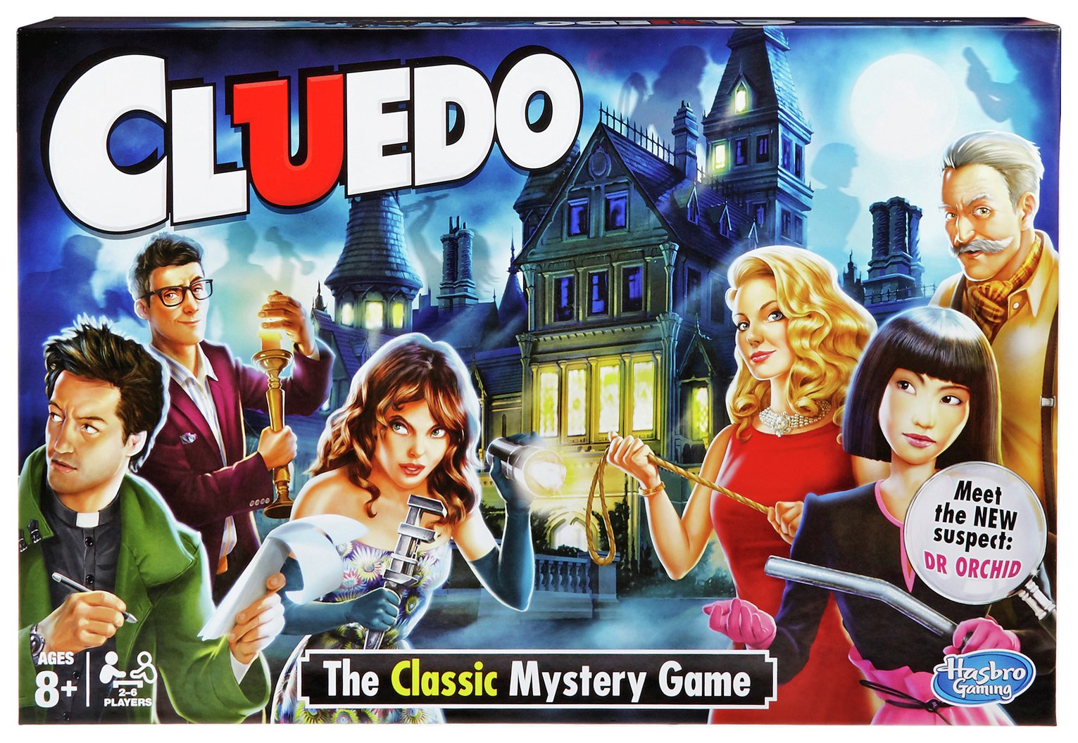 hasbro clue retro board game