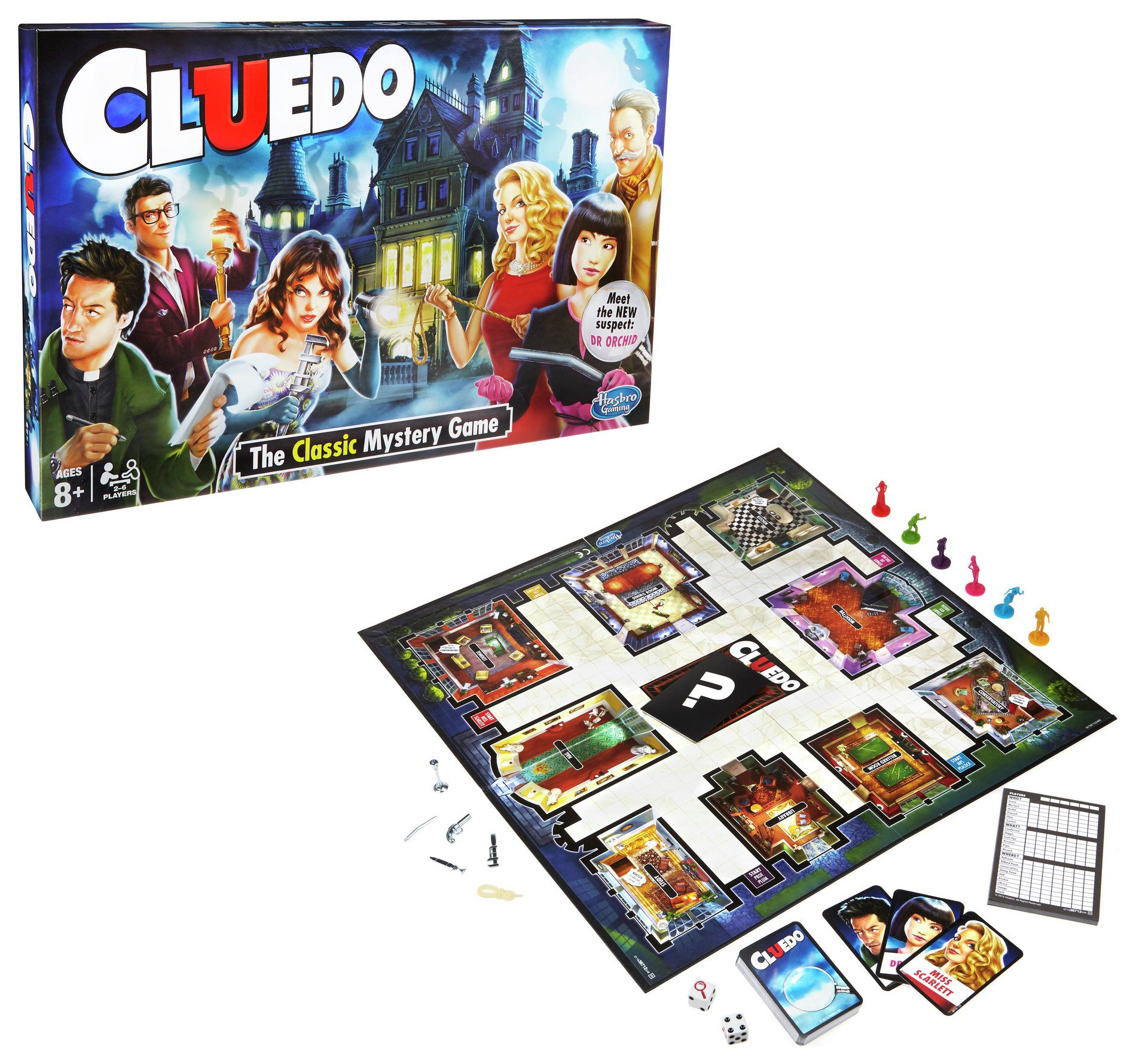 Cluedo Classic Board Game from Hasbro Gaming Review