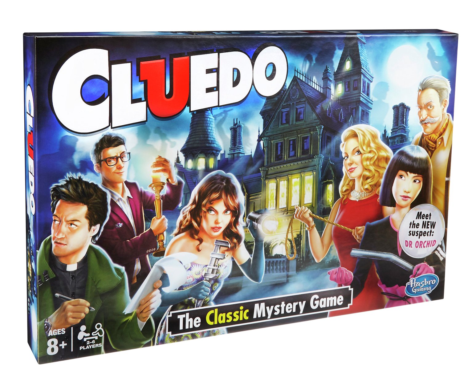 hasbro clue retro board game