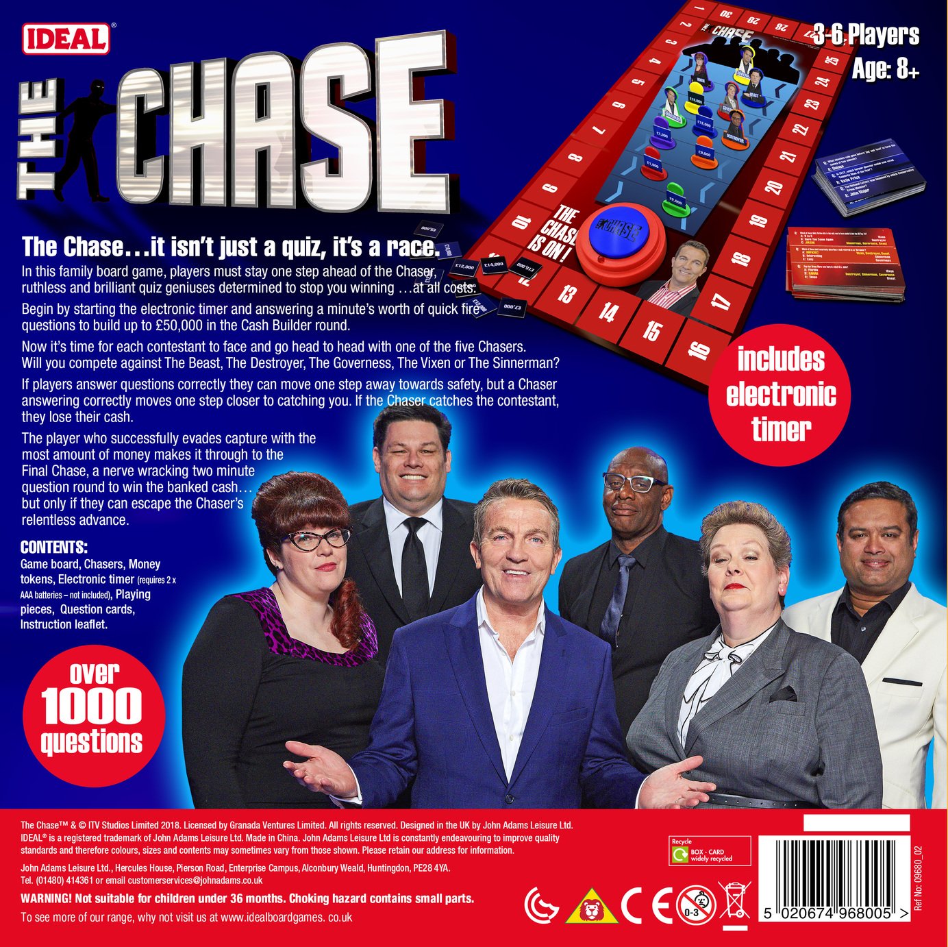 argos the chase board game