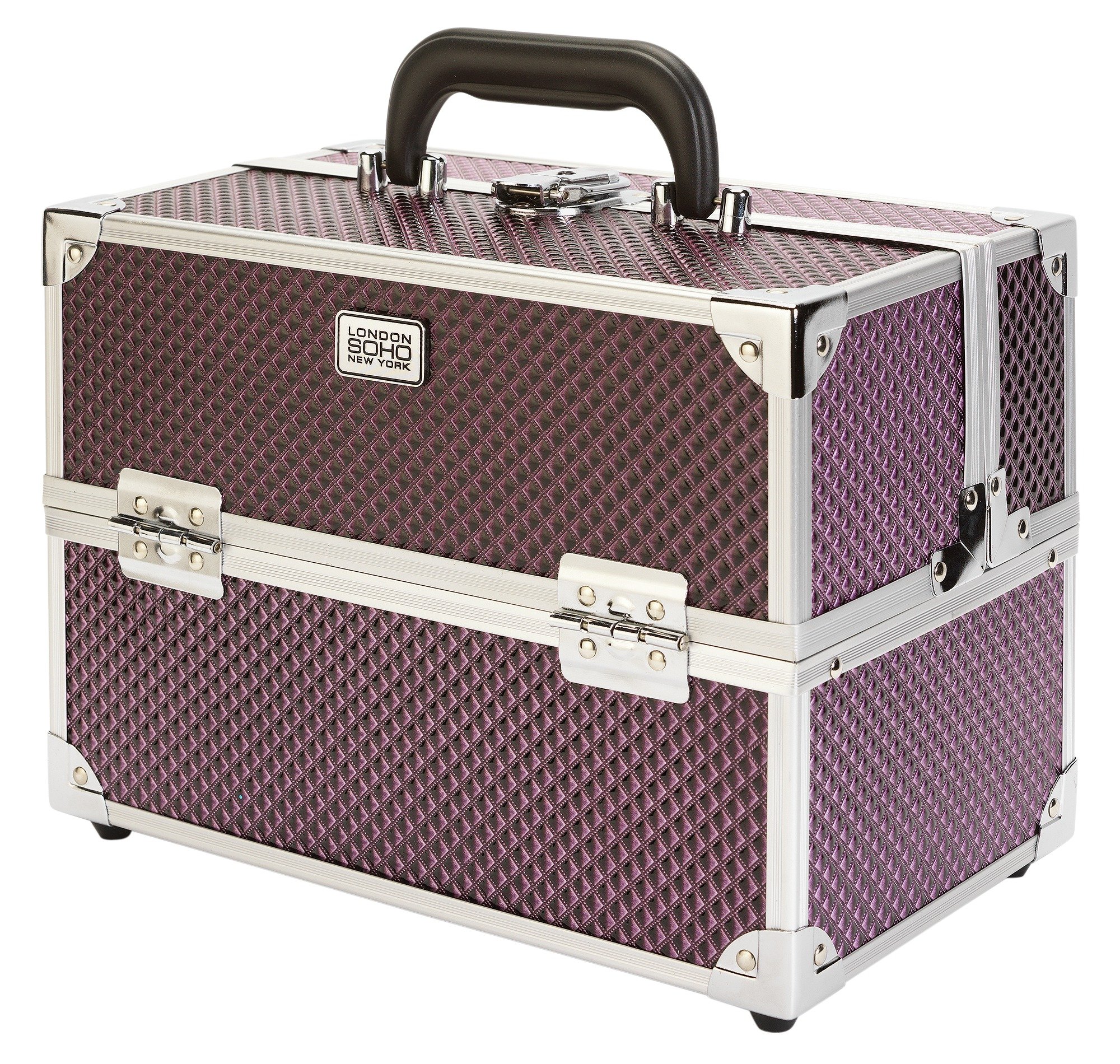 SOHO Purple Diamond Vanity Case