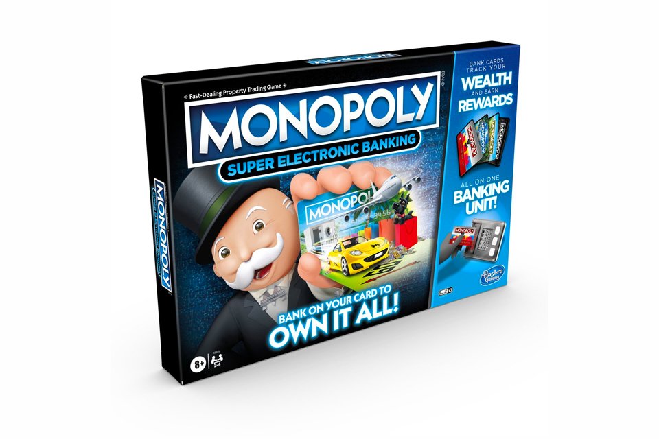 hasbro monopoly electronic banking