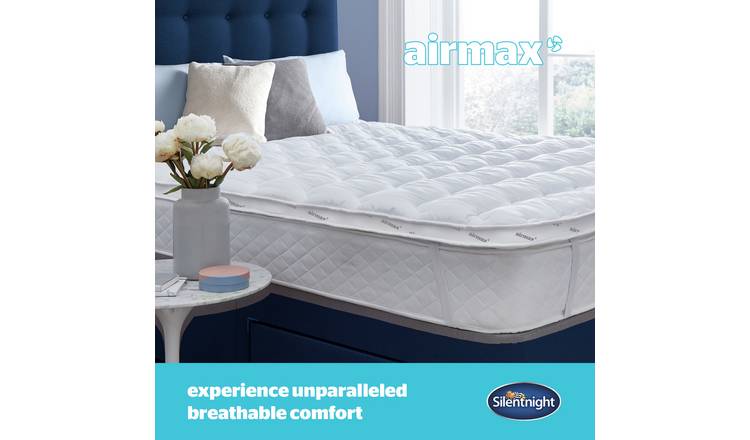 Silentnight airmax anti 2024 allergy mattress topper