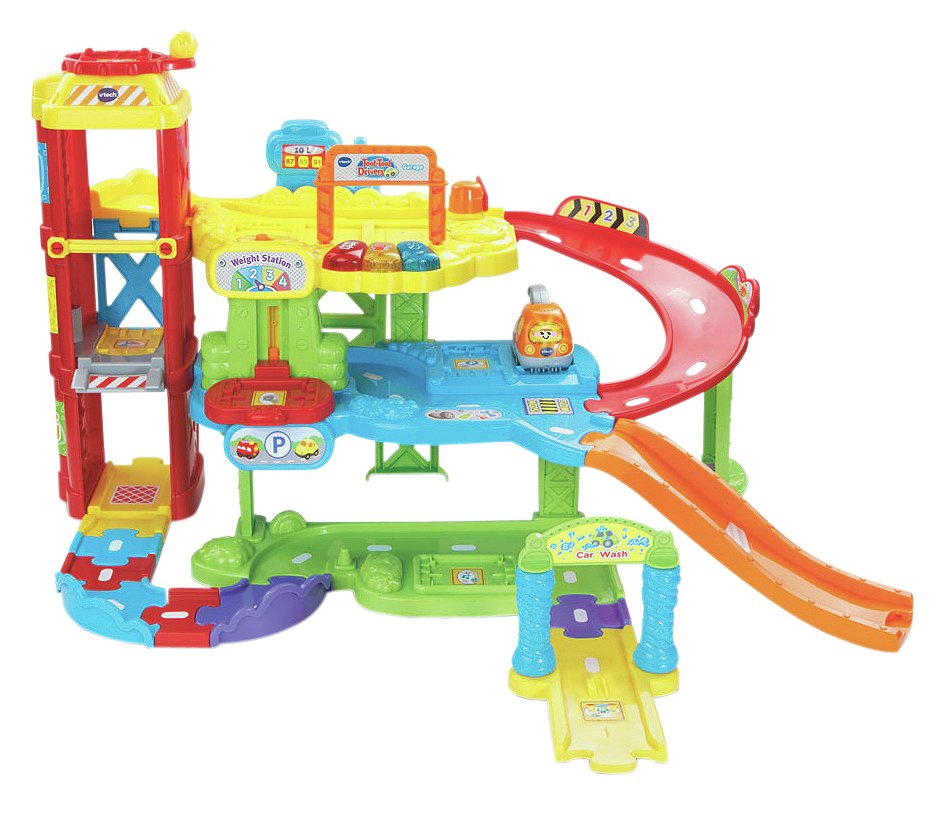 argos vtech toot toot garage